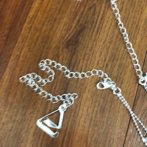 NEW Silver rhinestone  decorative bra straps - Picture 3 of 8